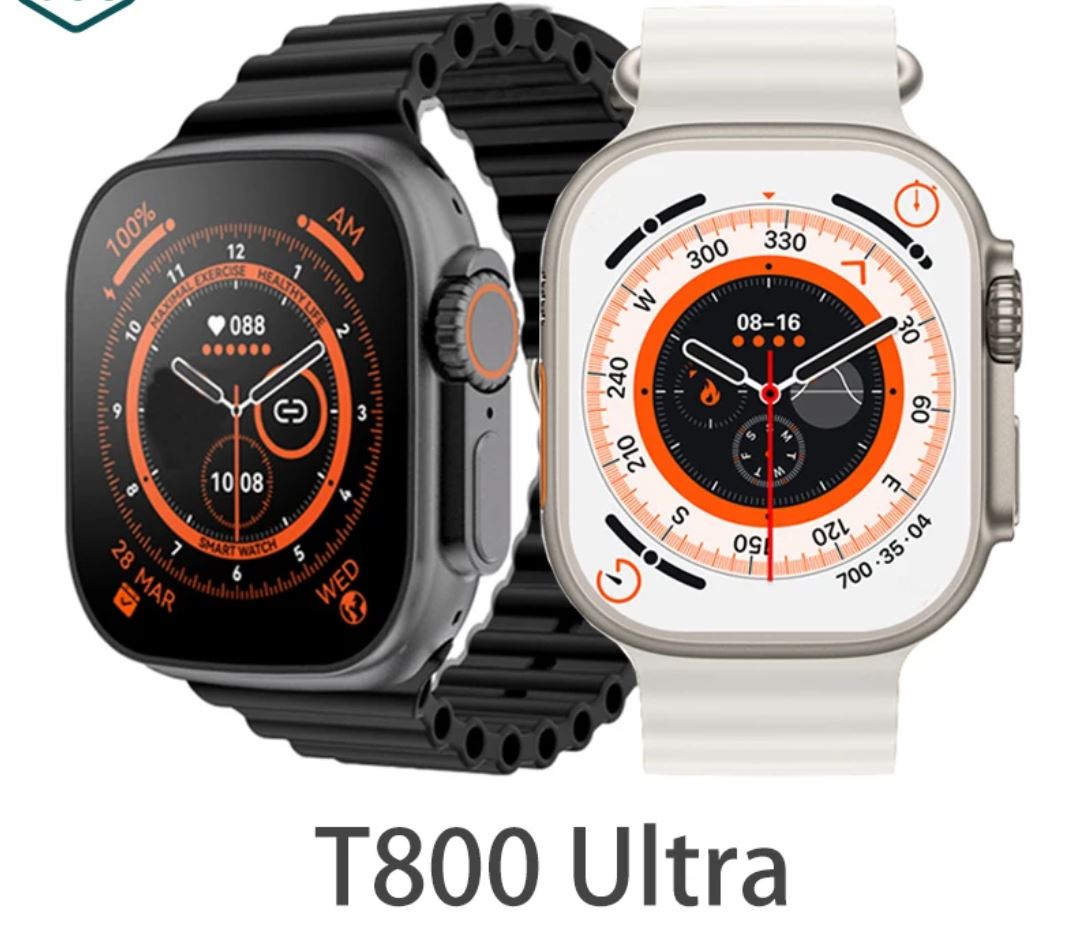 RELOJ INTELIGENTE ULTRA + 7 BRAZALETES + PROTECTOR DE PANTALLA